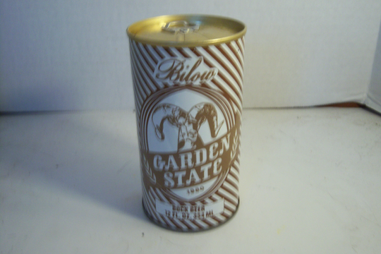 1970's Bilow Garden State Ram's Head Bock Beer Walter Brewing Co Eau Claire Wisconsin 12 Oz Steel Can