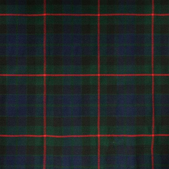 Gunn Modern Tartan - Homespun Wool Blend Fabric Machine Washable