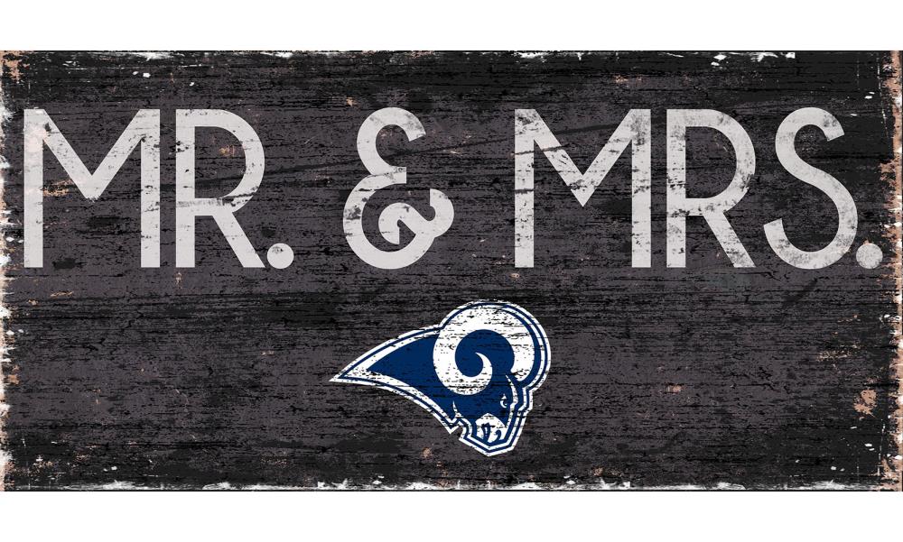 Fan Creations Los Angeles Rams 6-in H x 12-in W Sports Print | N0732-LAR