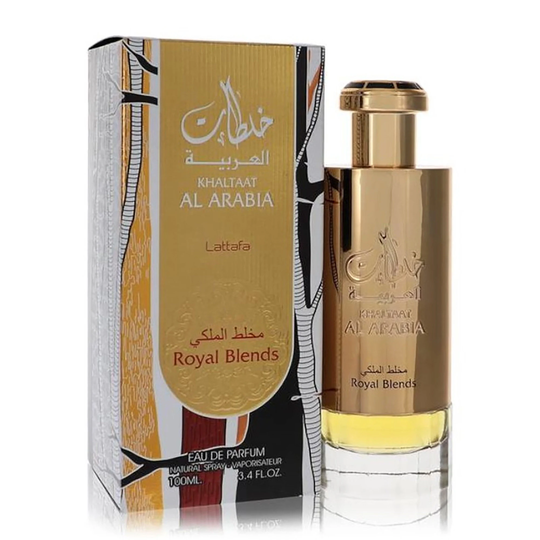 New Lattafa Khaltaat Al Arabia Royal Blends Women 3.4 Oz/100 Ml Eau De Parfume Perfume Fragrance
