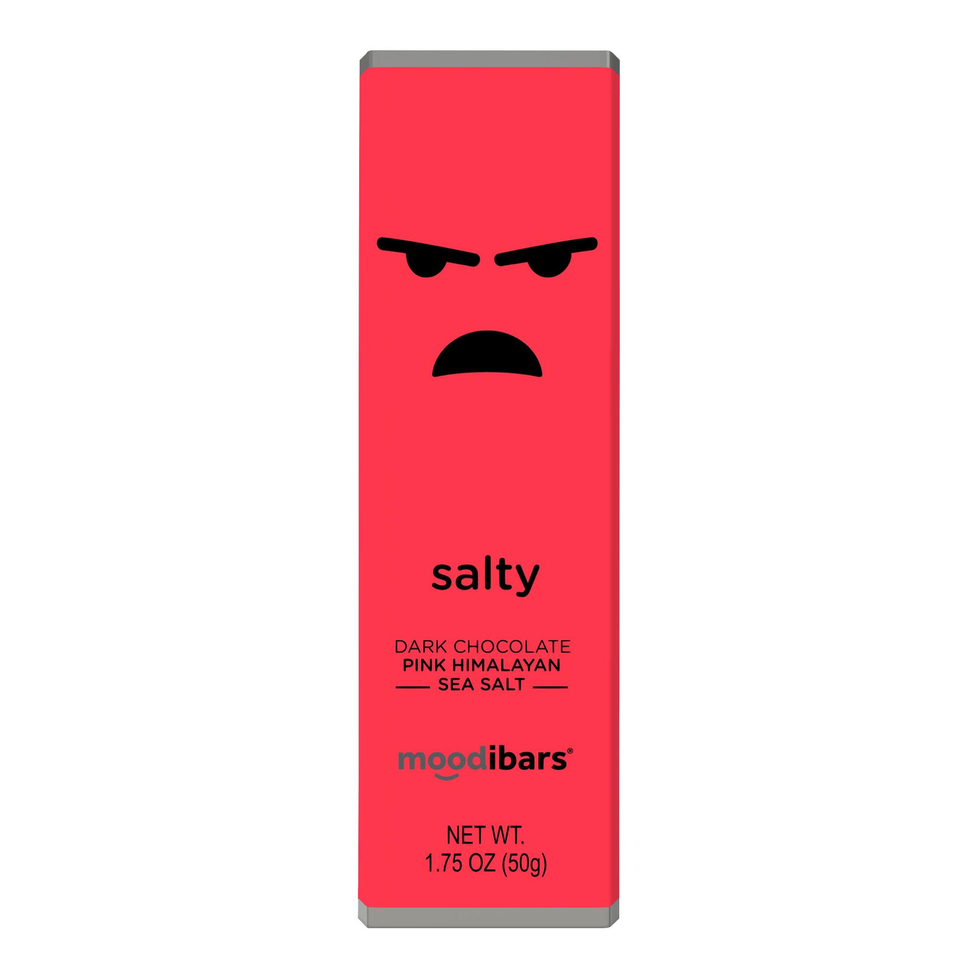 Astor Moodibars Salty Dark Chocolate Bar Set of 4 by World Market
