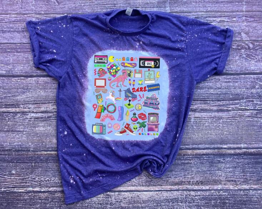 80's Throwback | 90's Bleached Tee Unisex Shirt