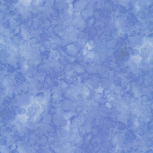 Pansy Blue Solid-Ish Blender Kimberly Einmo 44 Inches Wide 100% Quilting Cotton Fabric Tt-C6100-Kim-Pansy