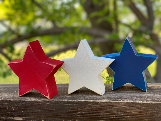 4Th Of July Stars, Patriotic Stars Display, Usa, Patriotism, Freedom, America Spirit, July. Rustic, Wood Usa