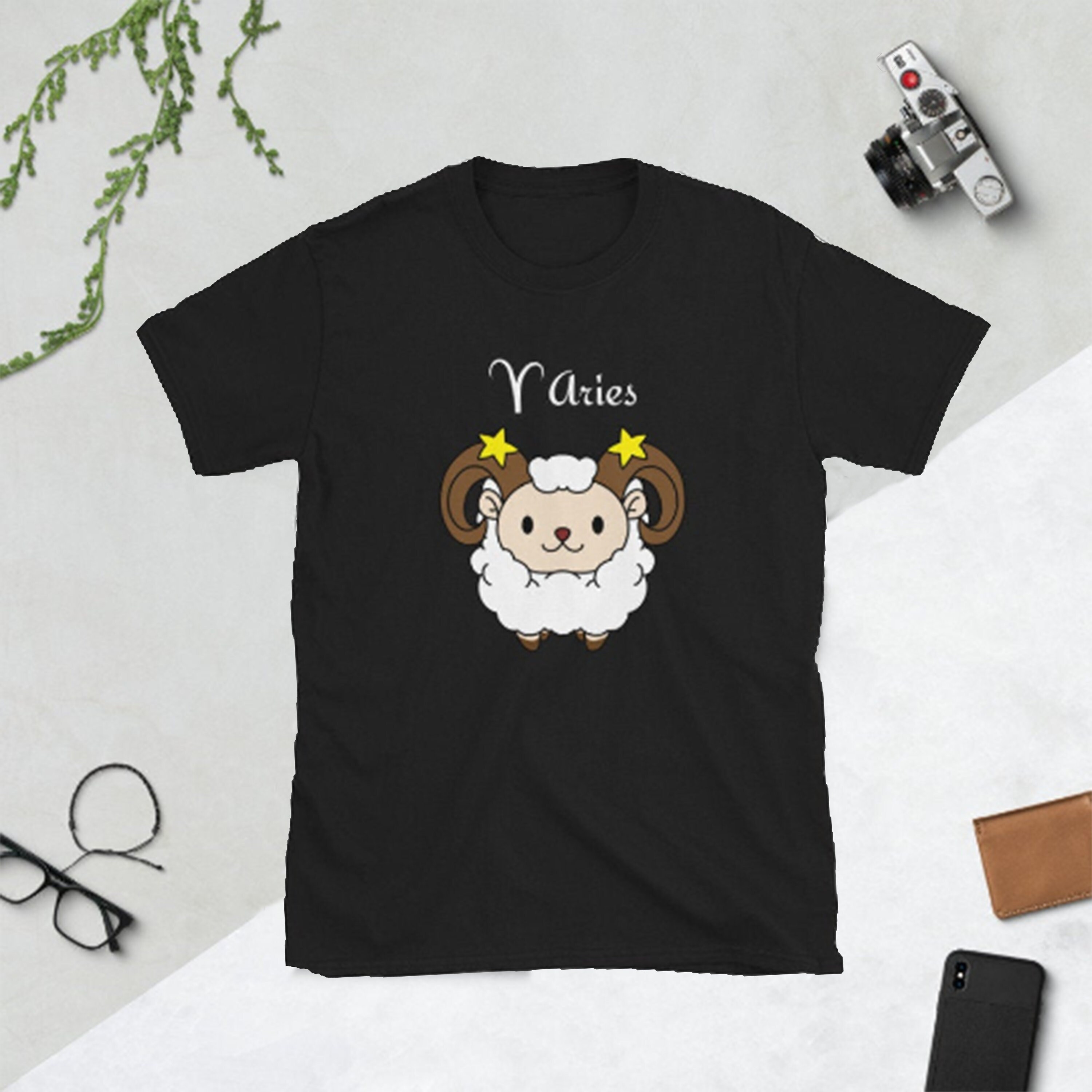 Aries Zodiac Sign Shirt, Cute Horoscope T-Shirt, Gift For Aries, Birthday Gift, Ram, Ram Of The Zodiac