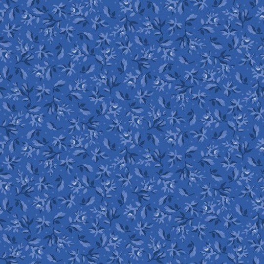 Silver Jubilee Small Floral Navy Mas2510-N