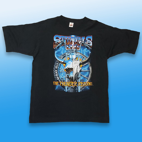 Vintage 90S Sturgis Bike Rally Western Shirt
