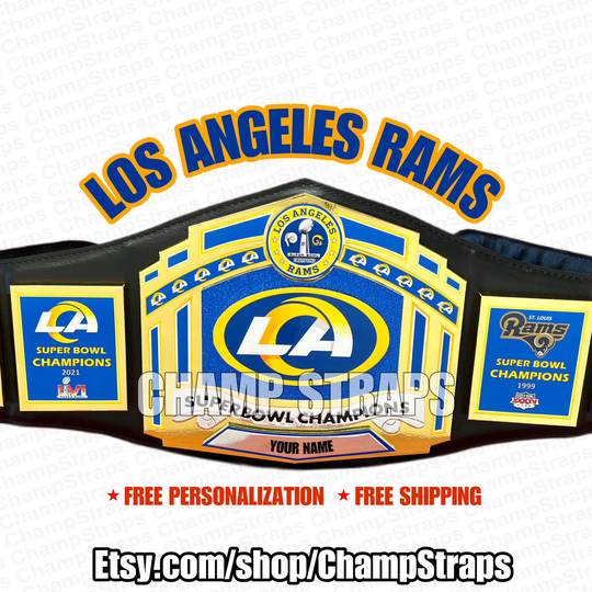 Los Angeles Rams Championship Belt
