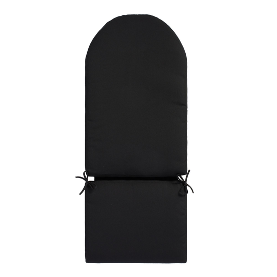 Sunbrella Black Canvas Adirondack Chair Cushion - Acrylic by World Market