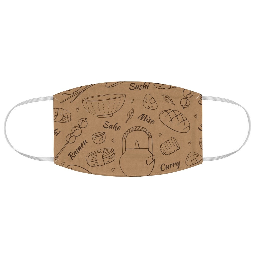Ramen - Sushi Miso Sake Curry Art Face Mask