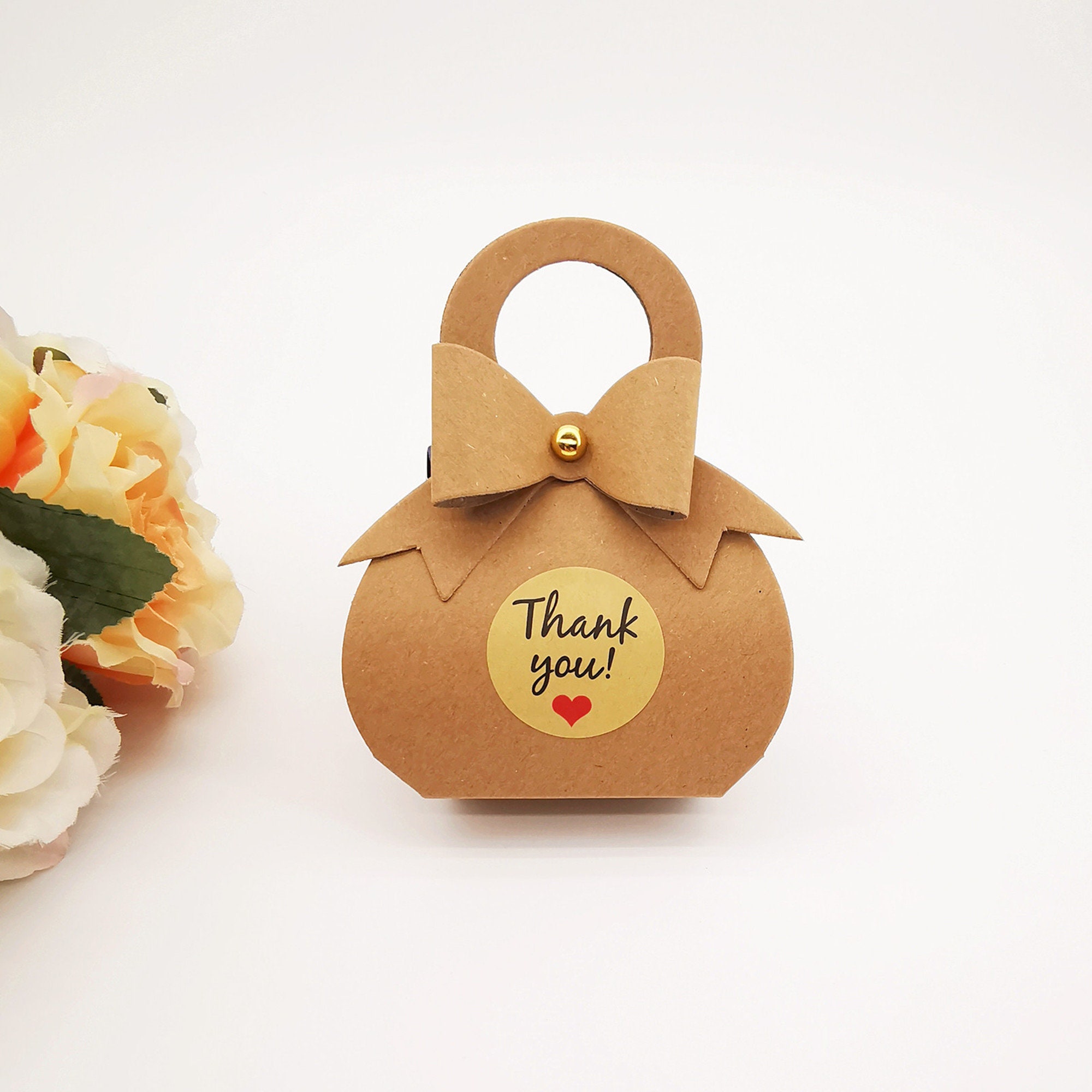 Wedding Supplies - Party Supplies-Wedding Favor Kraft Paper Boxes-Mini Suitcase Candy Box -Sweet Bags- Gifts Decoration Box-Treat Bag