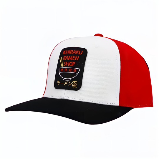 Naruto Ichiraku Ramen Shop Flat Bill Snapback Hat