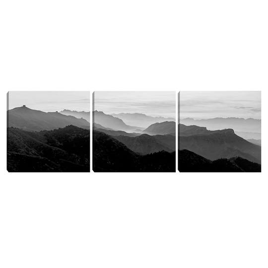 Rolling Mist Triptych By Henry Wentz Canvas Wall Art 3 Piece by World Market