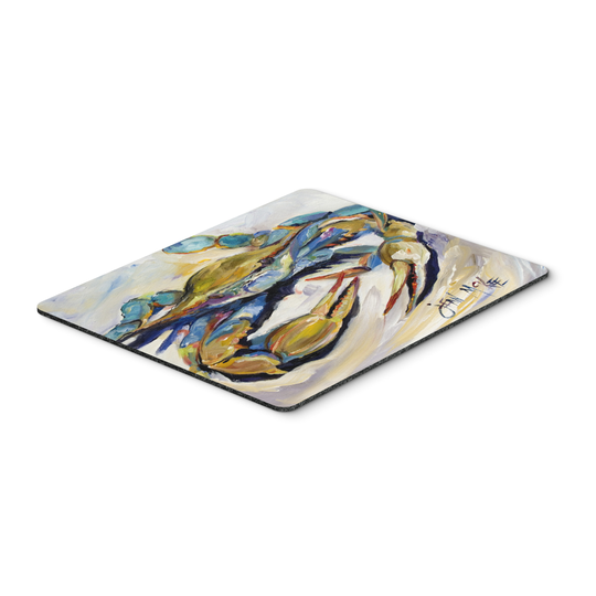 Caroline's Treasures JMK1092MP Blue Crab Mouse Pad, Hot Pad or Trivet, Large, multicolor