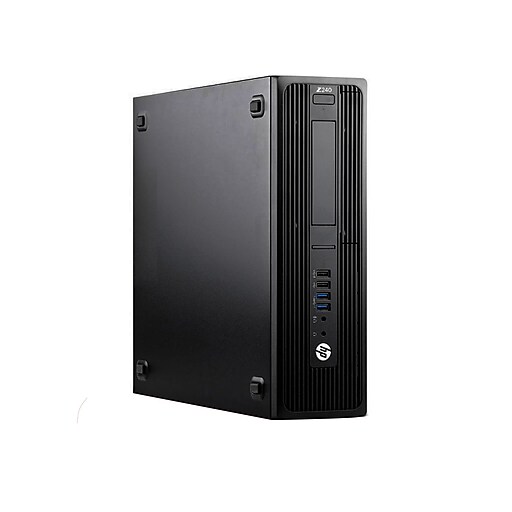 HP Workstation Z240 Refurbished Desktop Computer, Intel i5, 16GB Memory, 1TB SSD (HPZ240SFF-051791318607)