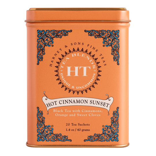 Harney & Sons Hot Cinnamon Sunset Tea Sachets 20 Count by World Market