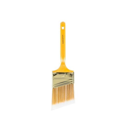 Wooster Brush 2.5"W Nylon/Polyester Blend Softip Angular Paint Brush (24385246)