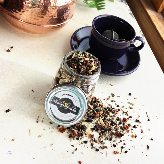Immuni-Tea Herbal Tea Blend, Immunity Boosting Tea, Immune System Elderberry, Rosehips, Echinacea