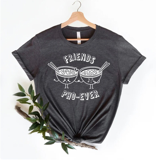 Friends Shirt, Friends Pho-Ever Shirt, Ramen Shirt, Noodle Forever Japan Anime Shirt, Japanese Shirt, Japanese Aesthetic