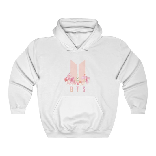 Kpop Logo Unisex Heavy Blend Hooded Sweatshirt