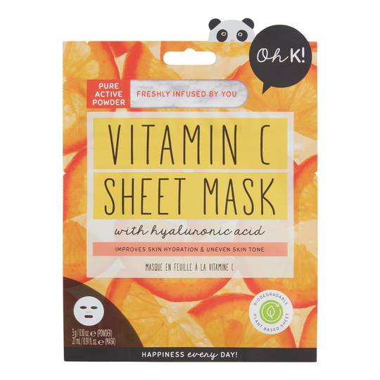 Oh K! Vitamin C Korean Beauty Sheet Mask - Plastic by World Market