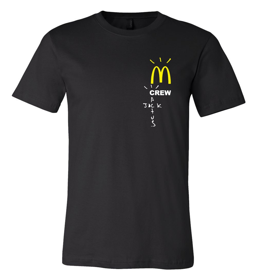 Mcdonalds Travis Scott Shirt - Cactus Jack Mcdonalds 6 Sizes S-5xl