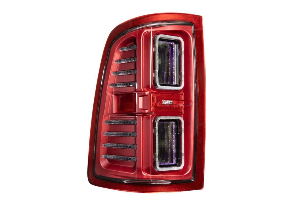 Morimoto XB LED Taillight Plug and Play Complete Replacement Housing Assembly: Dodge Ram (09-18) (Set/Red) | LF522