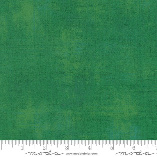Grunge Basics, Kelly Green Fabric By Basicgrey For Moda, 30150 232, Fabric, Blender Quilt Tonal