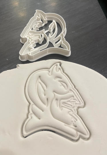 Cookie Cutter. Highly Detailed Duke University Inspired Mascot