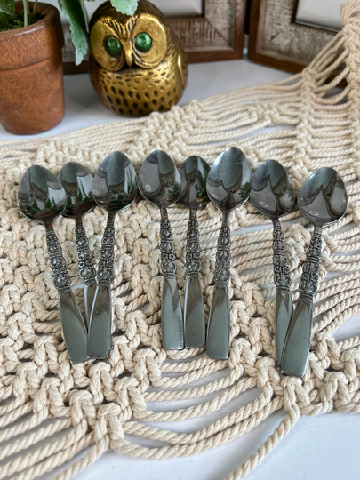 Vintage 1960's Oneida Northland Stainless Flatware/Pattern Rebecca Discontinued /Mcm /Mid Century Flatware