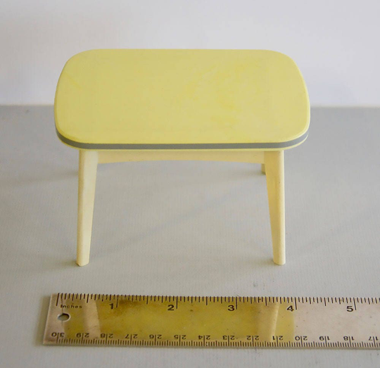 1950 Vintage Doll's House Crailesheimer Mid-Century Modern Furniture Kitchen Formica Le Corbusier Table Brio Bodo Hennig Lundby Hanse
