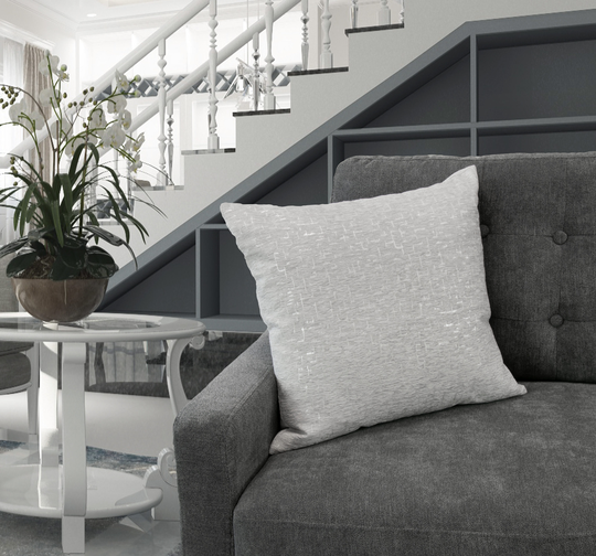 Westex Urban Loft by Westex 20-in x 20-in White Cotton/Polyester Blend Indoor Decorative Pillow | 651462