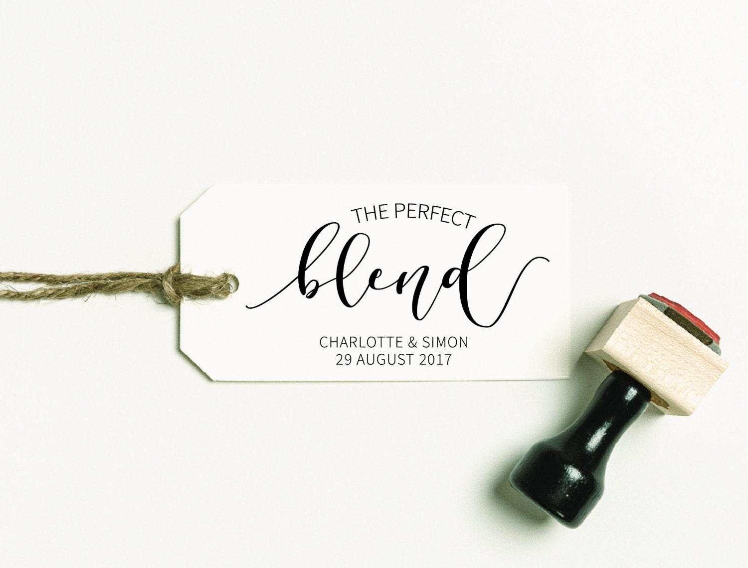 Perfect Blend Stamp, The Tea Favour Coffee Beans Favor Beer Stamp | Sfavs335 - S.3