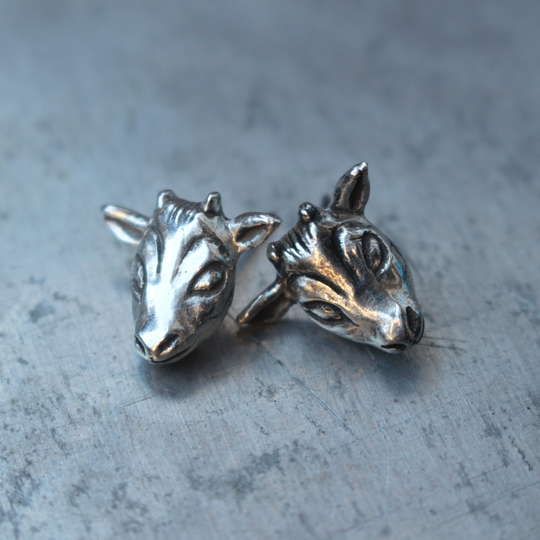 Goat Kid Earrings Lamb