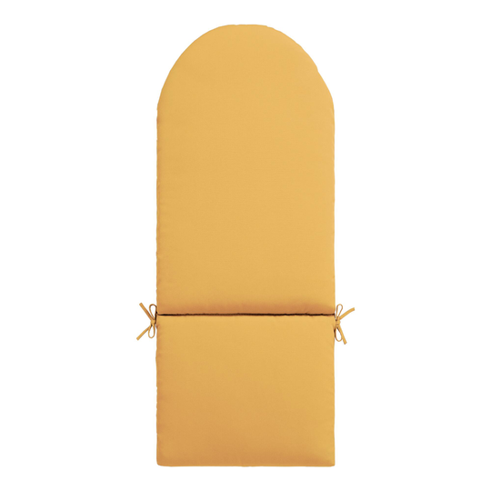Sunbrella Buttercup Canvas Adirondack Chair Cushion: Yellow - Acrylic by World Market