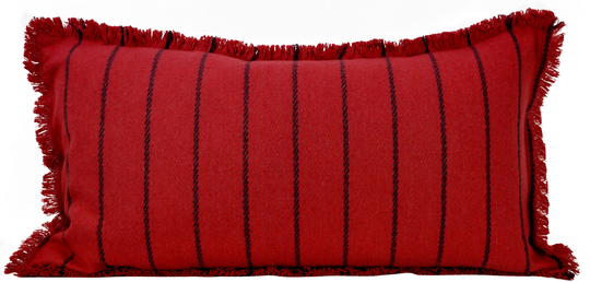 Westex Urban Loft by Westex 14-in x 26-in Red Cotton/Polyester Blend Indoor Decorative Pillow | 651421