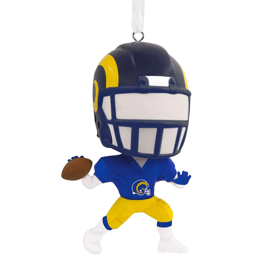 Hallmark Los Angeles Rams Bouncing Buddy Ornament, Multicolor