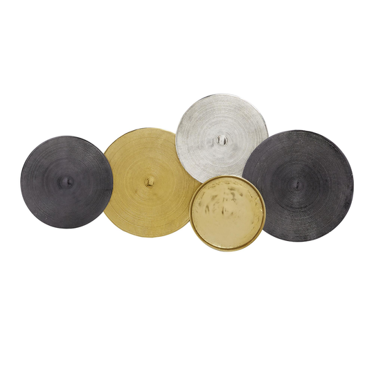 Multicolor Metal Gong Wall Decor - Medium by World Market