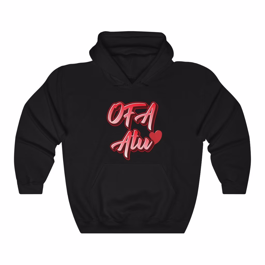 Tongan Ofa Atu Unisex Heavy Blend Hooded Sweatshirt