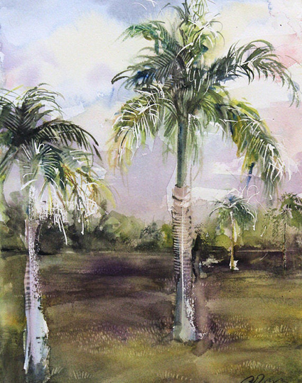 Florida Trip No.51, Limited Edition Of 50 Fine Art Giclee Print From My Original Watercolor