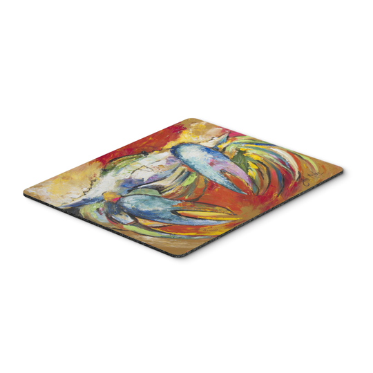Caroline's Treasures JMK1109MP Blue Crab Mouse Pad, Hot Pad or Trivet, Large, multicolor