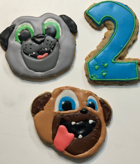 Puppy Dog Pals Decorated Cookies