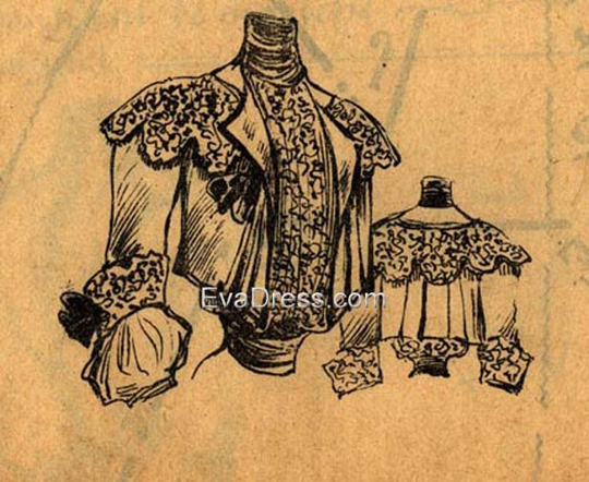 1901 Figaro Louis Pattern By Evadress