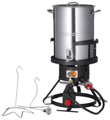 Bass Pro Shops Stainless Steel Turkey Fryer with Spigot