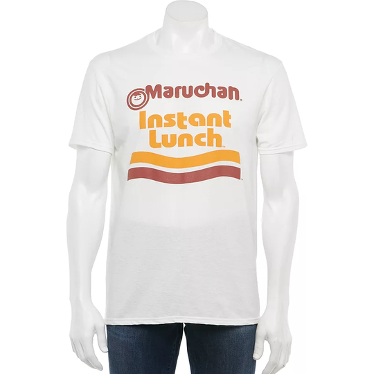 Men's Maruchan Instant Lunch Tee, Size: Small, White