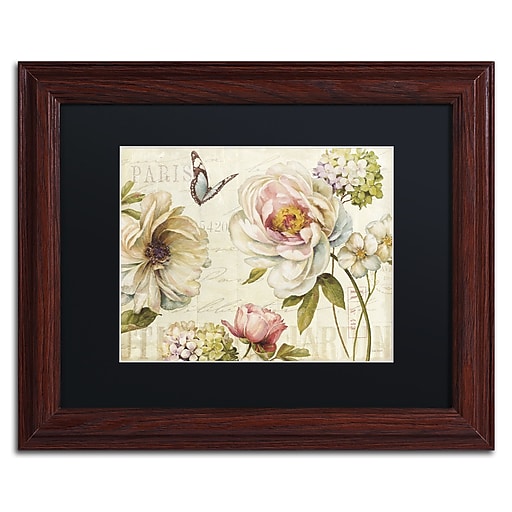 Trademark Fine Art Lisa Audit 'Marche de Fleurs IV' 11 x 14 Framed Art Print (886511707597)