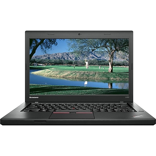 Lenovo ThinkPad L450 14" Refurbished Notebook, Intel i5, 8GB Memory, 256GB SSD, Windows 10 Pro