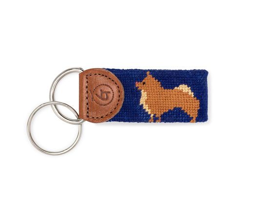 Pomeranian Keychain/Pom Key Fob Gifts For Dog Lovers Lover Gift