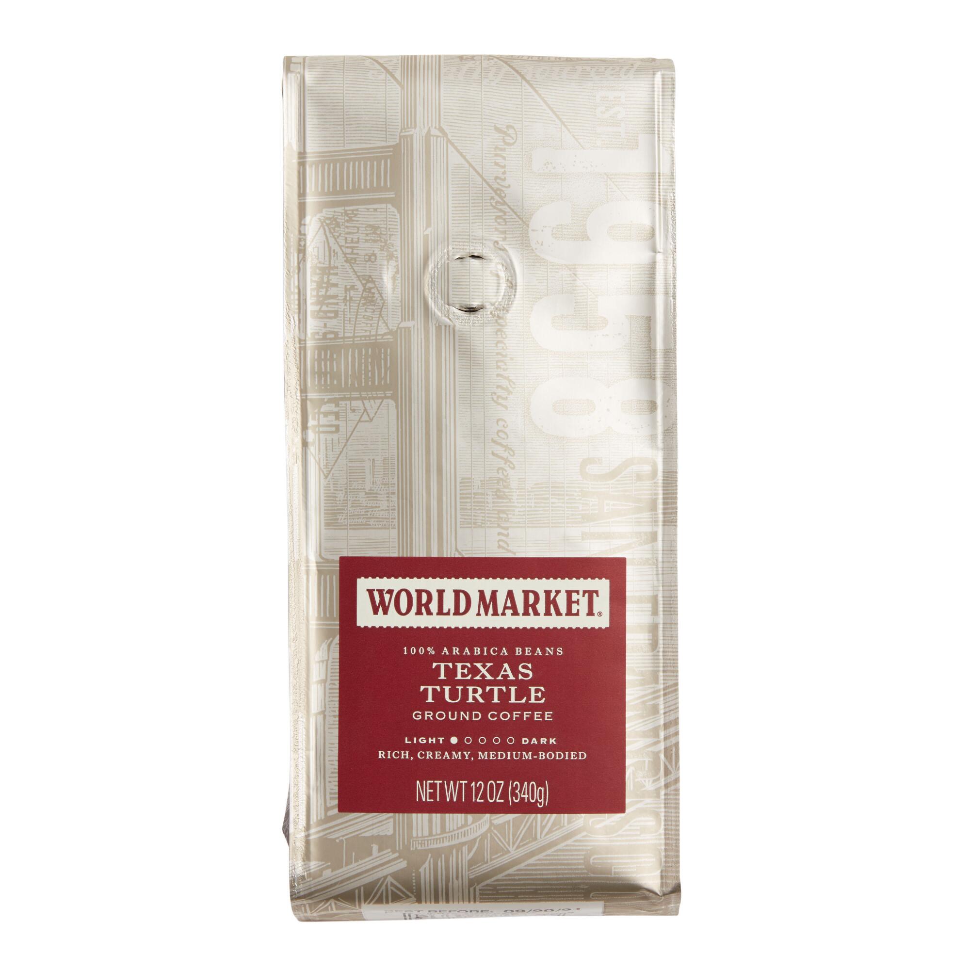 12 Oz. World Market Texas Turtle Ground Coffee Set Of 6 by World Market