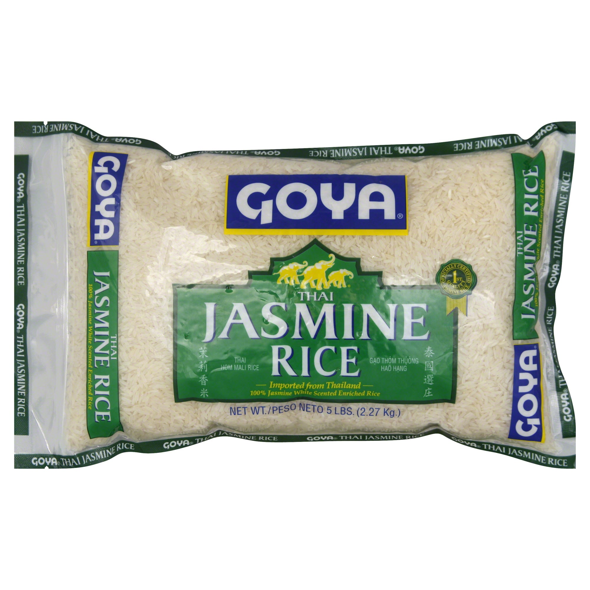 Goya Rice, Thai Jasmine - 5 lb